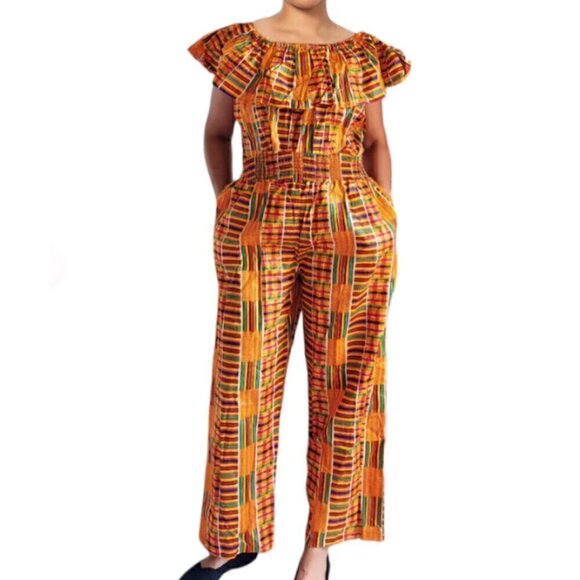 Kente Romper - Picture 1 of 2
